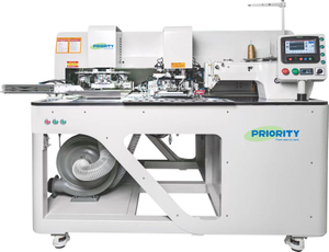 PRIORITY PR-1008 시리즈 레이저 자동 포켓 절단기: 의류 포켓 재봉을 위한 효율적이고 지능적인 솔루션